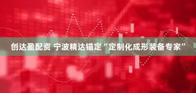创达盈配资 宁波精达锚定“定制化成形装备专家”
